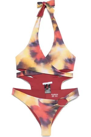 Patrizia Pepe Traje de baño con estampado tie-dye