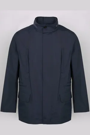 YVES SALOMON High-neck jacket