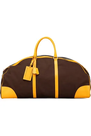 Prada Bolsa de viaje Canvas Canapa 2000-2013