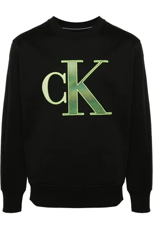 Calvin Klein Sudadera con parche del logo y perforaciones