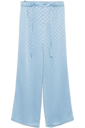 Gucci Pantalones con motivo GG en jacquard