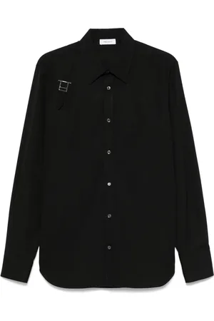 Alexander McQueen Camisa con detalle de hebilla