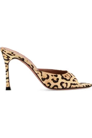 Amina Muaddi Mules Alexa con tacón de 95mm
