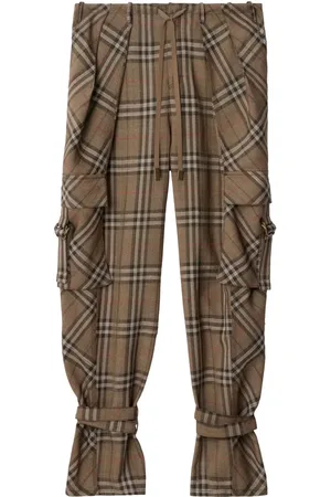 Burberry Pantalones con cordón en la pretina