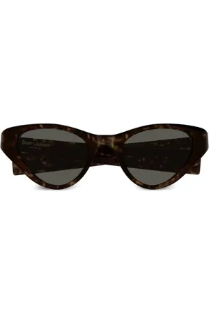 Saint Laurent Lentes de sol con armazón cat eye