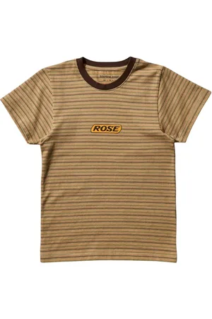 MARTINE ROSE Playera con rayas estampadas
