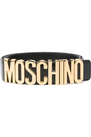 Moschino Cinturón con letras del logo