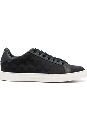Emporio Armani Tenis con motivo del logo