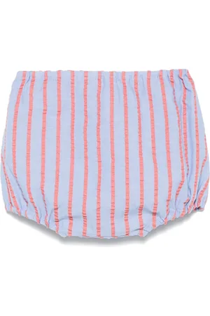 Mariella Ferrari Shorts con motivo de rayas