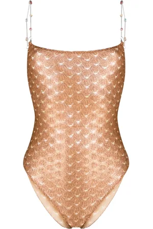 Missoni Traje de baño con acabado metalizado
