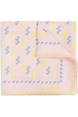 Lanvin Mascada con logo estampado
