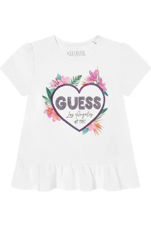 Guess Playera con logo y detalles