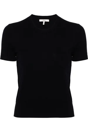 Chloé Top con logo bordado