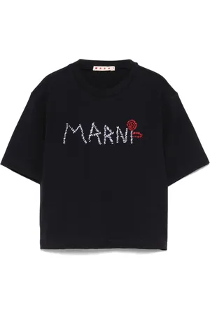 Marni Playera con logo bordado