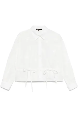 Maje Blusa con bordado floral