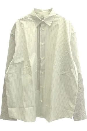 Hermès Camisa con motivo de rayas 2000