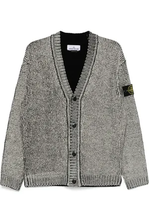 Stone Island Cárdigan con efecto de pintura