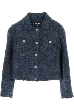 CHANEL Chamarra de tweed 1986-1988