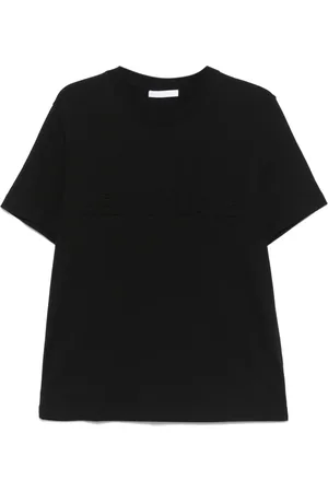 Helmut Lang Playera con logo en relieve