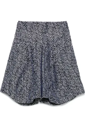 Comme des Garçons Shorts con motivo de cachemira en jacquard