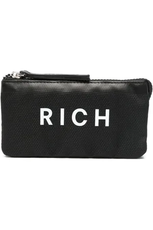 John Richmond Cartera con logo estampado