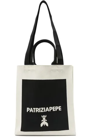 Patrizia Pepe Tote con motivo en jacquard