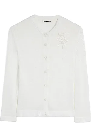 Jil Sander Cárdigan bordado