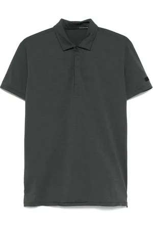RRD Playera tipo polo con parche del logo