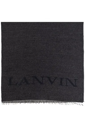 Lanvin Mascada con logo estampado