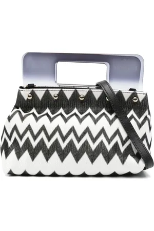 Missoni Tote entretejido en zigzag