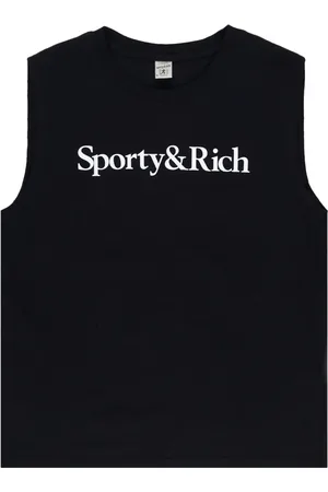 Sporty & Rich Top con logo estampado