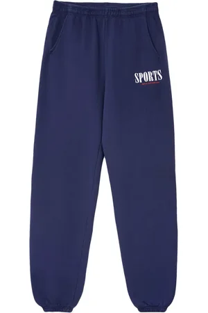 Sporty & Rich Pants con logo estampado