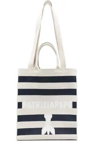 Patrizia Pepe Tote con motivo de rayas