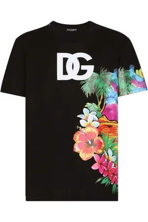 Dolce & Gabbana Playera DG con estampado floral