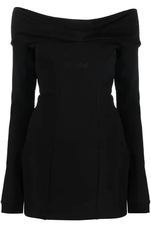 GCDS Vestido corto con hombros descubiertos