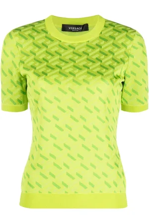 VERSACE Top con estampado La Greca