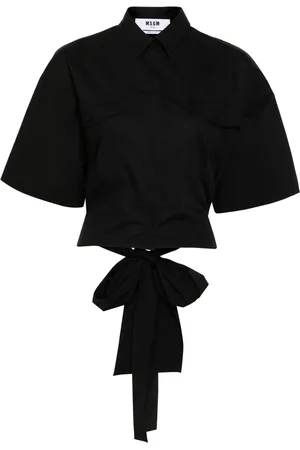 Msgm Camisa corta de popelina