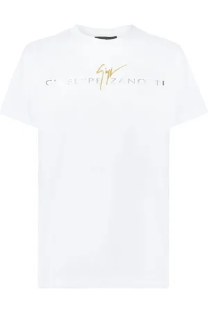 Giuseppe Zanotti Playera con logo estampado