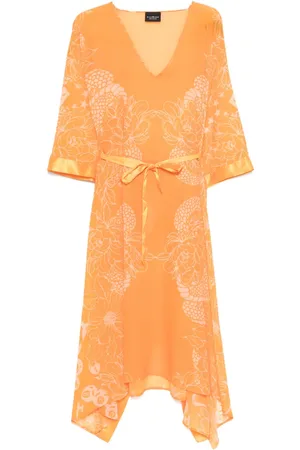 John Richmond Vestido de playa estampado