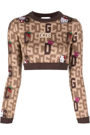 GCDS Top tejido de x Hello Kitty