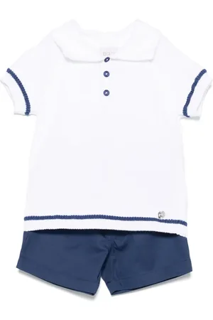PAZ RODRIGUEZ Set de shorts con detalle de rayas