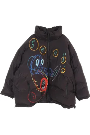 Fendi Chamarra con logo estampado 2010