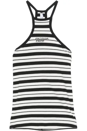 Patrizia Pepe Camiseta con rayas estampadas