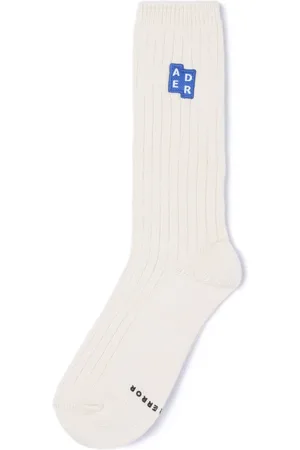 Ader Error Calcetines con aplique del logo