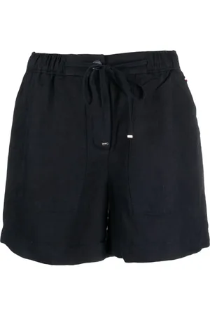 Tommy Hilfiger Shorts con cordones en la pretina y placa del logo