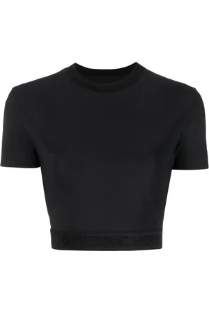 Givenchy Playera corta con logo en la pretina