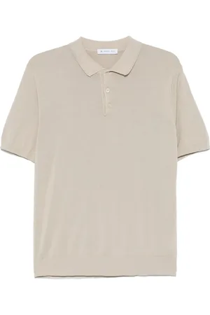 Manuel Ritz Playera tipo polo de tejido fino