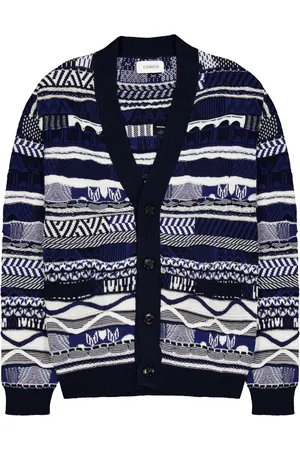 LANEUS Cárdigan tejido en jacquard