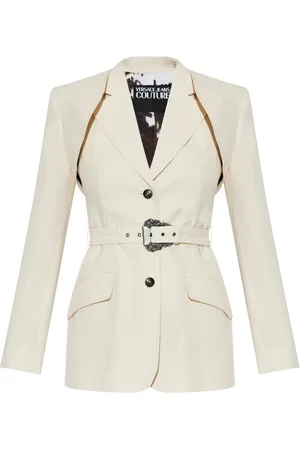 VERSACE Blazer con cinturón