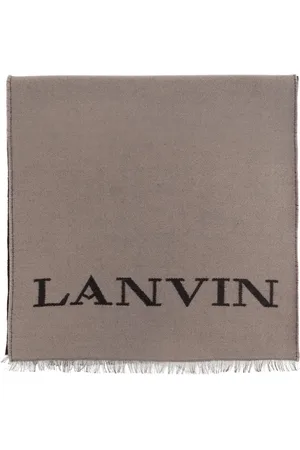 Lanvin Mascada con logo estampado